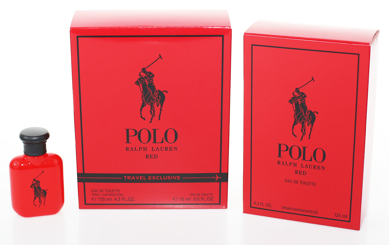 RALPH LAUREN POLO RED SET