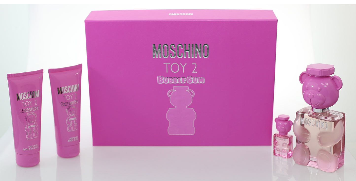 MOSCHINO TOY 2 BUBBLE GUM SET