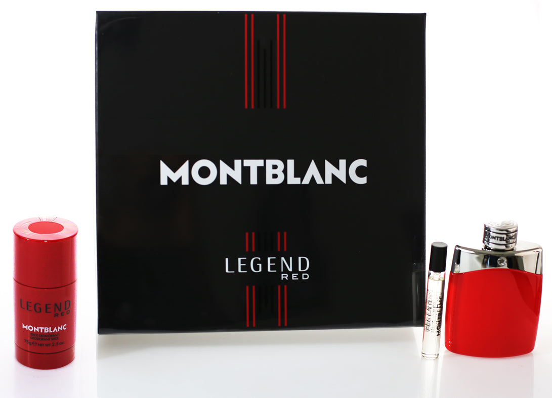 MONT BLANC LEGEND RED SET